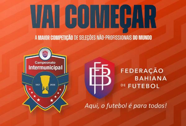 Campeonato Intermunicipal de Futebol 2026 começará no dia 16 de agosto 