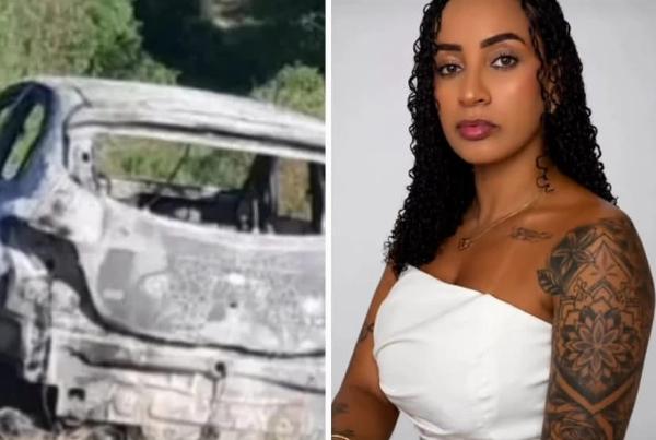 Jovem é encontrada morta carbonizada dentro de carro na zona rural de Aporá 